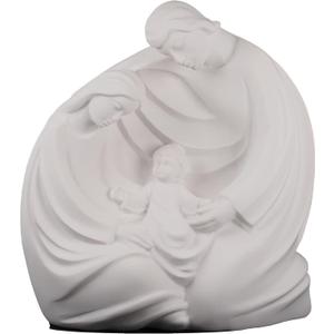 Christmas Holy Family Nativity Figurine - Christmas Decor Artistry GiftWhite