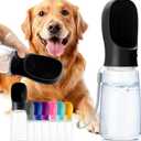 Mr. Pen- Dog Water Bottle, 19 oz, Large, Black, Portable Dog Water Bottle Dispenser, Not Dishwasher Safe