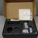 IKAPE 58mm Black Espresso Tool Set 8 IN 1, Coffee Tamper, Distributor, Magnetic Funnel, Puck Screen, Tamper Station, Stirrer Distribution Tool, Cleaning Towel and Brush