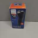 Philips Norelco Shaver 1100 Series, Dry Electric Shaver, 27 Self-Sharpening ComfortCut Blades, 4D Floating Heads, P-Cap, Deep Black, Model S1016/90