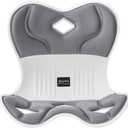 Lumbar Support Cushion – Grey, Standard, Back & Shoulder Ergonomic standard lumbar cushion for back and shoulder posture support. Lightweight and portable. Holds 110-265 lbs