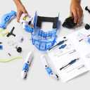 Discovery Bionic Hand Robotics Kit 87-Piece DIY STEM Toy for Kids| Build Your Own Wearable Robotic Hand| Hydraulic Cyborg Superhero Toy| Science & Engineering Model Kit| Boys & Girls Gift Ages 8+
