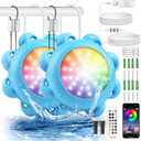BYLIFITY LED Pool Lights, Color Changing Swimming Pool Light