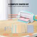VEVOR Die Cutting and Embossing Machine, 9-Inch (A4) Opening Size, Manual Scrapbooking Machine Starter Kit, Foldable Complete Set with Embossing Folder, Plate, for Cardmaking, Scrapbooking, DIY Crafts
