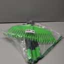 Plastic Leaf Rake - Upgraded Anti-Break Nylon Head,65" Adjustable Outdoor Yard Rakes for Leaves,Grass,Pine Needle,Mulch,Gentle On Lawn Garden - Lightweight for Women,Seniors & Kids,Childs