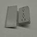Socket Outlet Shelf Wall Outlet Extender with Shelf Surge Protector Wall Plug