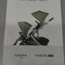 UPPAbaby Upper Adapter for Vista, Vista V2, and Vista V3 Strollers/ Compatible with Bassinet, Toddler Seat, Aria, Mesa V2, or Mesa Max Infant Car Seats / Quick + Secure Attachment / 1 Set