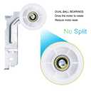 Upgraded Pulley Belt Parts for Samsung Dryer, 6602 001655 Dryer Belt and DC93-00634A Idler Pulley [Enhanced ],DC61-01215B Tension Spring,Replacement dv45h7000ew,dv48h7400ew,dv42h5000ew,dv48j7700ew