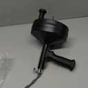 50 FT Drain Snake Auger - Flexible & Powerful Snake Drain Hair Remover Tool, for Kitchen, Shower & All Drains - Manual or Drill-Powered with Gloves, Storage Bag (Black)