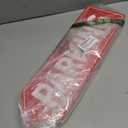 Parking Sign 4 Pack, 16"x5" Parking Signs for Outside Event, Double Sided Waterproof with Stake Corrugated Plastic Red