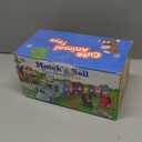 Kimicare Learning Montessori Toys for Toddlers, Sensory Farm Animals Train Toys with 10 Finger Puppets 1 Farmer, Counting Matching Sorting Barns with Keys Birthday Gifts Christmas Stocking Stuffers