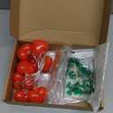 3 Pcs Valentines Decor String Lights, Hanging Ornaments for Valentine's Day St Patricks Day Easter, Romantic Glitter Heart Shamrock Easter Egg for Indoor Home Window Wedding Party Decor 5/6.7/10 ft