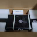 15.7-17.7 Inch Vertical Window Fan for Sliding Windows Exhaust Only, 15.7-17.7in / 40-45cm