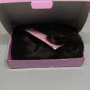 Dark Chocolate Brown Short Wavy Wig for Women Lace Hairline Bob Style Synthetic Heat Resistant - Natural Appearance for Everyday Hairstyle 14 Inch