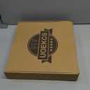 Pink scalloped charger plates with Gold rim, 13" Round Chargers for Dinner Plates, Set of 6 Plastic Plate Chargers for Weddings, Parties, Tabletop Decor.