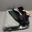 Waterproof Picnic Blanket Beach Outdoor Camping Mat Extra Large Foldable Cute Big Travel Essential Accessories Gift Park Patio Lawn Garden Grass Ground Play Music Festival Concert Must Have (80''*80'', Graphic Green)