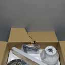 TCL Ceiling Fans with Lights, 52 Inch Low Profile Ceiling Fan with Light and Remote Control, Flush Mount, DC Reversible Motor, Noiseless, 6 Speeds Ceiling Fan for Bedroom (White)