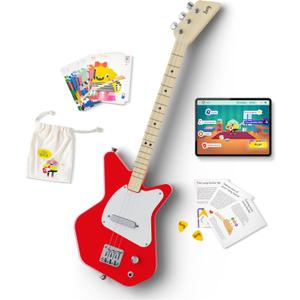 Loog Pro Electric Kids Guitar Ages 6+ Learning App and Lessons Included