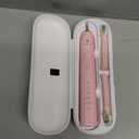 Upgraded Pro Dental Care Kit: 5-Mode Water Flosser & 50,000 VPM Sonic Electric Toothbrush | Premium Oral Clean Set with Enhanced Cleaning Modes, Larger Tank & Refined Design for Advanced Gum Health (Pink)