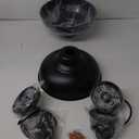 Black Pendant Lights Kitchen Island, 2 Pack Kitchen Island Lighting, Farmhouse Pendant Light Fixtures (11.41" W), Island Pendant Light for Kitchen, Dining Room, Bedroom