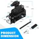 41C5141-1 & 41C5141-2 Garage Door Opener Trolley Assembly, Compatible with Chamberlain, Craftsman & LiftMaster Square Rail Chain Drive Garage Door openers