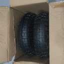 GICOOL 4.10/3.50-4 Rubber Pneumatic Tire and Wheel, with 2.25" Offset Hub, 5/8" Sealed Bearings, for Hand Truck Trolley Dolly Garden Wagon Wheel Replacement, 2 Pack (Explorer Series)