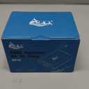 AQQA Aquarium Air Pump,3.5W 5W Dual Outlet Oxygen Pump with 2 Air Stone,Adjustable Air Valve Quiet Bubbler Pump,Up to 160 Gallon Fish Tank (5w)