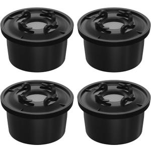 RO100ROPOT Remineralization Water Filters Replacement, Compatible with Bluevua RO100ROPOT and RO100ROPOT(UV) Systems, Alkaline for Reverse Osmosis Filter, Remineralize and Increase pH, 4 Pack