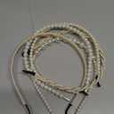 WOVOWOVO 5 Pcs Pearl Headbands for Women Non Slip White Pearl Hairbands Fashion Bridal Headband for Wedding Party Pearls Hair Accessories for Girls