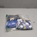 Leekalos Male Dog Diapers (3 Pack), High Absorbing Dog Belly Bands for Male Dogs, Washable Reusable Dog Male Wraps (Sky, Large) (Sky(Gray Lining))