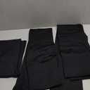 FULLSOFT 3 Pack Seamless Fleece Lined Leggings Women High Waisted Workout Winter Warm Thermal Yoga Pants(3 Pack Black,Black,Black,Large-X-Large)