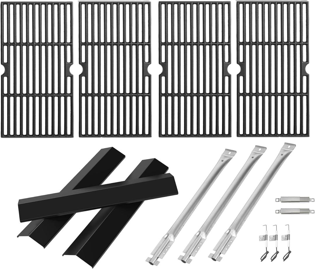 Grill Parts for Oklahoma Joe's Longhorn Combo Charcoal/Gas Smoker Grill 3 Burner 15202029 16202046 18202083 14201767 Grill Replacement Parts for Oklahoma Joes Grill Accessories