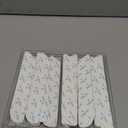 ZONGOOL 48 PCS Rug Tape, Reusable Washable Grippers for Rugs, Double Sided Non-Slip Rug Pads for Hardwood Floors, Rug Stoppers to Prevent Sliding, White