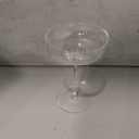 Cocktail Coupe Glasses, Long Stem, Hand Blown, 8 oz, Set of 4, Clear, 8.46 inches tall and 4.13 inches wide at the rim