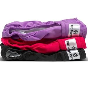 Pet Parents Premium Washable Dog Diapers & Extenders, (3pack) of Female Dog Diapers (M)