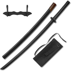 BJDJ Katana Sword - High Toughness Polypropylene Blade, Performing & Training, Includes Scabbard for Aikido