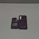 Vinich for Samsung Galaxy S25 Wallet Case with Card Holder, RFID Blocking Credit Slots Kickstand Shockproof Phone Cover for Women Men, Purple