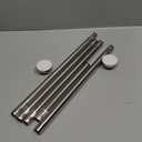Ausemku Shower Curtain Rod Tension - 26-76 Inch Never Rust Non-Slip Spring Tension Curtain Rod No Drilling Stainless Steel Curtain Rod Use Bathroom Kitchen（Silver）