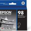 EPSON 98 Claria Hi-Definition Ink High Capacity Black Cartridge (T098120) Works with Artisan-700, 710, 725, 730, 800, 810, 835, 837
