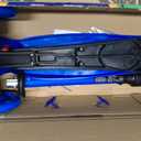 Blue Mini 3 Wheel Scooter for Kids Lean-to-Steer with LED Light-Up Wheels, Adjustable Handlebar, Wide Anti-Slip Deck, Smooth PU Wheels, Rear Foot Brake Toddler Scooter for Ages 2+