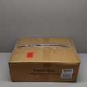 8x10 Washable Area Rug: Vintage Neutral Soft Non Slip Thin Large Floor Carpet for Living Room Bedroom Kitchen Dining Room Home Office Farmhouse Indoor - Beige Brown