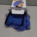 LotFancy Face Ice Pack Wrap for TMJ, Wisdom Teeth, with 4 Reusable Hot Cold Therapy Gel Packs, Pain Relief for Head, Oral and Facial Surgery, Dental Implants, Blue (Blue(one Size Fits Most))