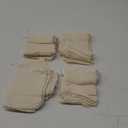 100 Pieces Cheesecloth Bags for Straining Reusable Tea Filter Muslin Bags Cold Brew Milk Tea Filter Strainer Cheese Clothes Cheese Clothbags for Office Kitchen Cooking (4 x 6 Inch)