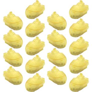 puxyblue 18-Pack Humidifier Tank Cleaner Yellow Small Submarine Fit for Most Humidifiers and Fish Tanks, Purifies Water, Prevents Hard Water Build Up, Eliminates White Dust and Odours