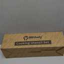 Stainless Steel Kitchen Utensils Set, 10 PCS Stainless Steel Utensils Set for Cooking, Heat Resistant Spatula Cooking Utensils Set with Turners, Serving Spoon, Ladle, Skimmer, Pasta Fork