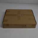 Small Round Side Table - 3-Tier Oval Accent Table for Small Spaces, Rustic Wood and Metal Couch End Table, Nightstand for Bedroom or End Table Living Room, Easy to Assemble, Rustic Brown (1-Pack, Rustic Brown)