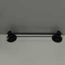 Sneatup Suction Cup Extendable 17-29" Stainless Steel Towel Bar (Matte Black)