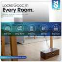Wooden Cable Management Box Modern Wire Organizer Box & Power Strip Cover for Home or Office | Large Cable Hider for Wires, Chargers & Extension Leads Home Organization Storage