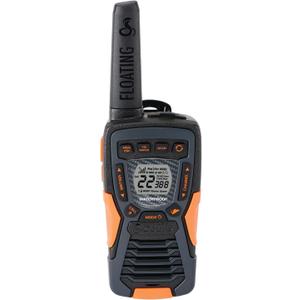 Cobra ACXT1037R FLT Floating Walkie Talkie - Waterproof, Rechargeable, Long Range up to 37-Mile Two Way Radio with NOAA Weather Alert & VOX, (1 Pack)