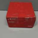 Wrenbury Mulled Glasses Snowflake 7.7oz - Set of 4 Hot Toddy Mugs - Double Walled - Insulated Winter Christmas Eggnog Glogg Drinks - Gluhwein Cups